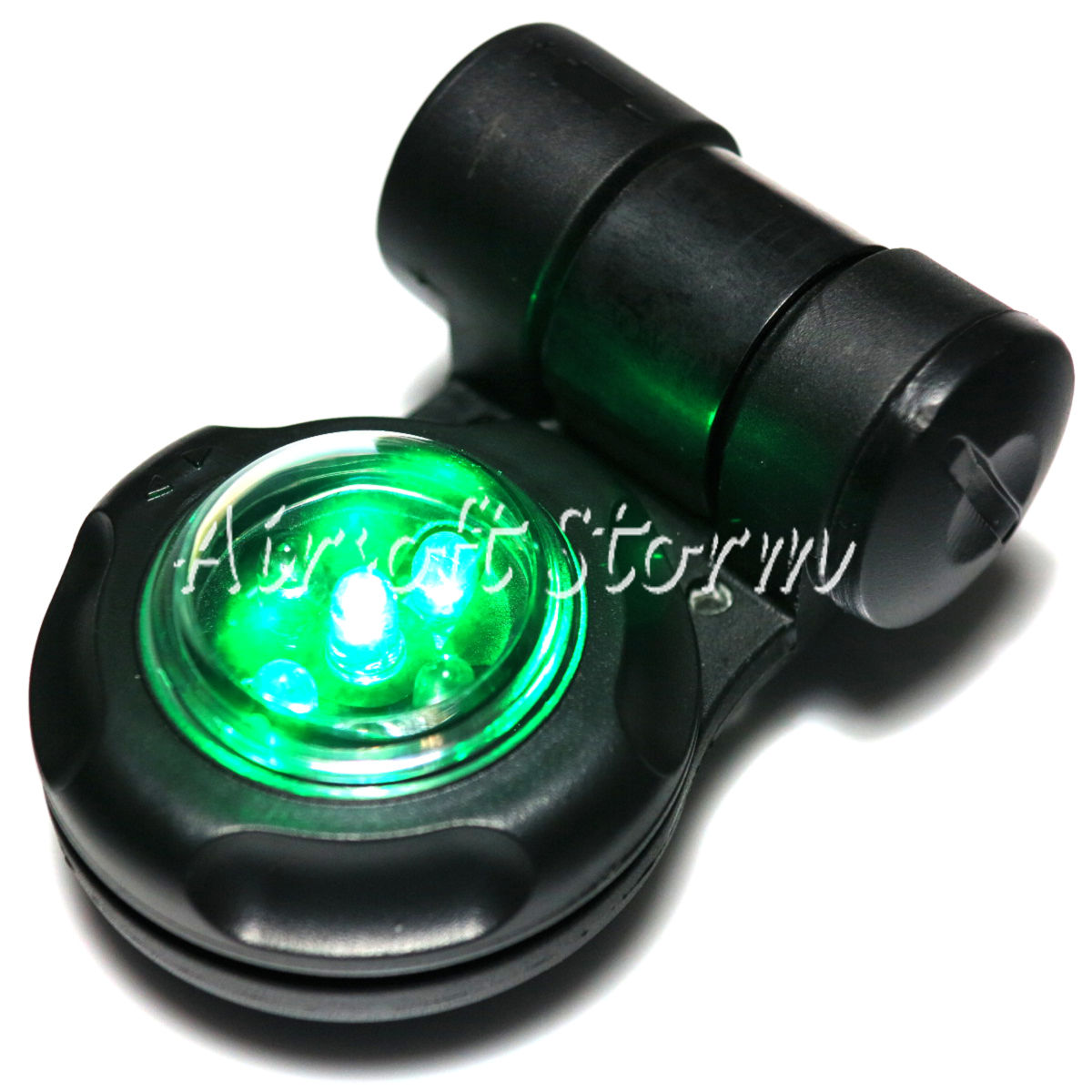 Element Green & IR LED Safety Signal Strobe Light Seals Black