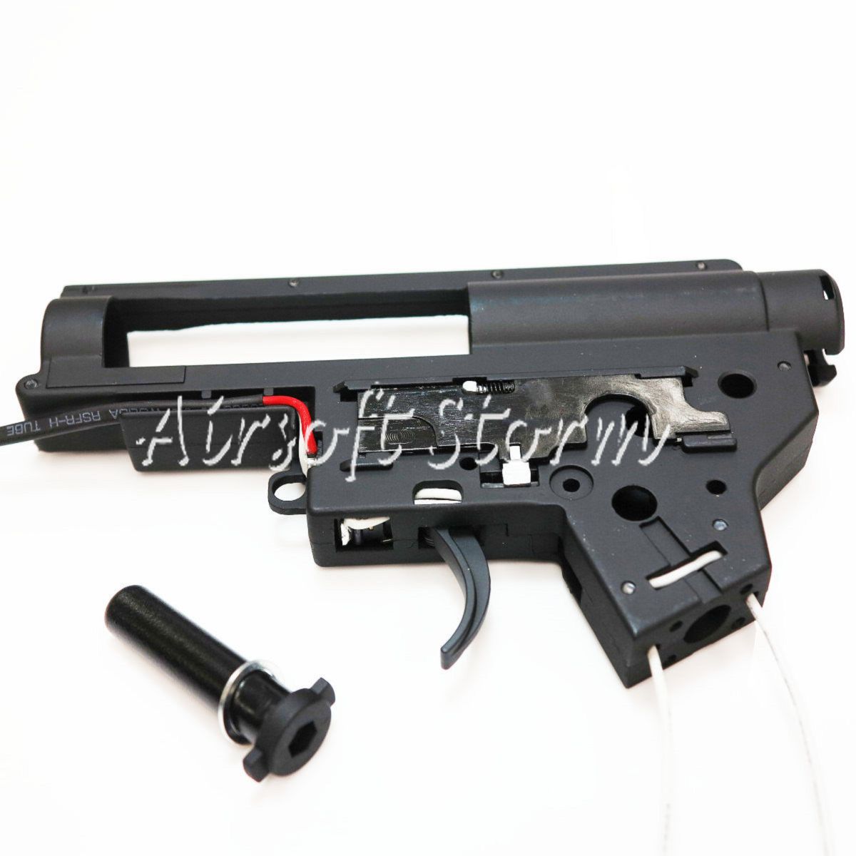 Shooting Gear Army Force 8mm Version 2 QD Gearbox Shell Black for JG M-Series AEG Front Line