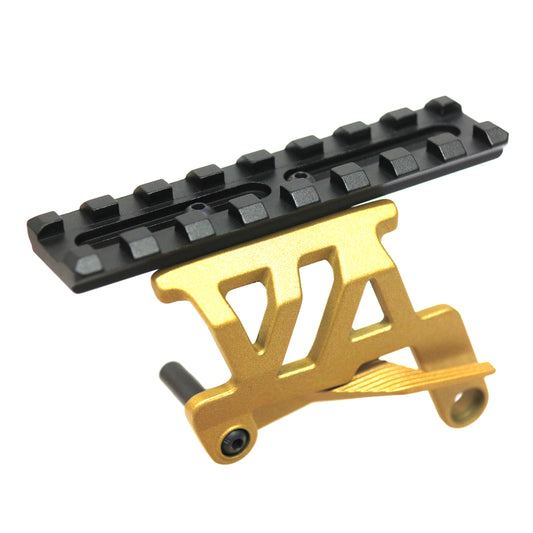 5KU Scope Mount for AW, Tokyo Marui, WE Hi-Capa 4.3 & 5.1 Airsoft GBB (Gold)