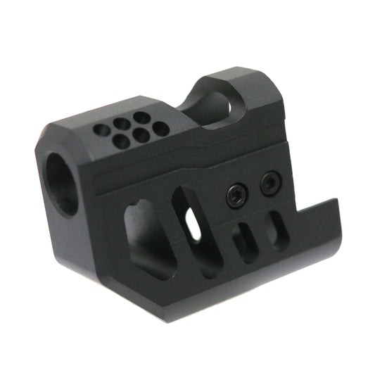 Double Bell M9 Compensator for Double Bell, Tokyo Marui, KSC M9 Airsoft GBB (Black)